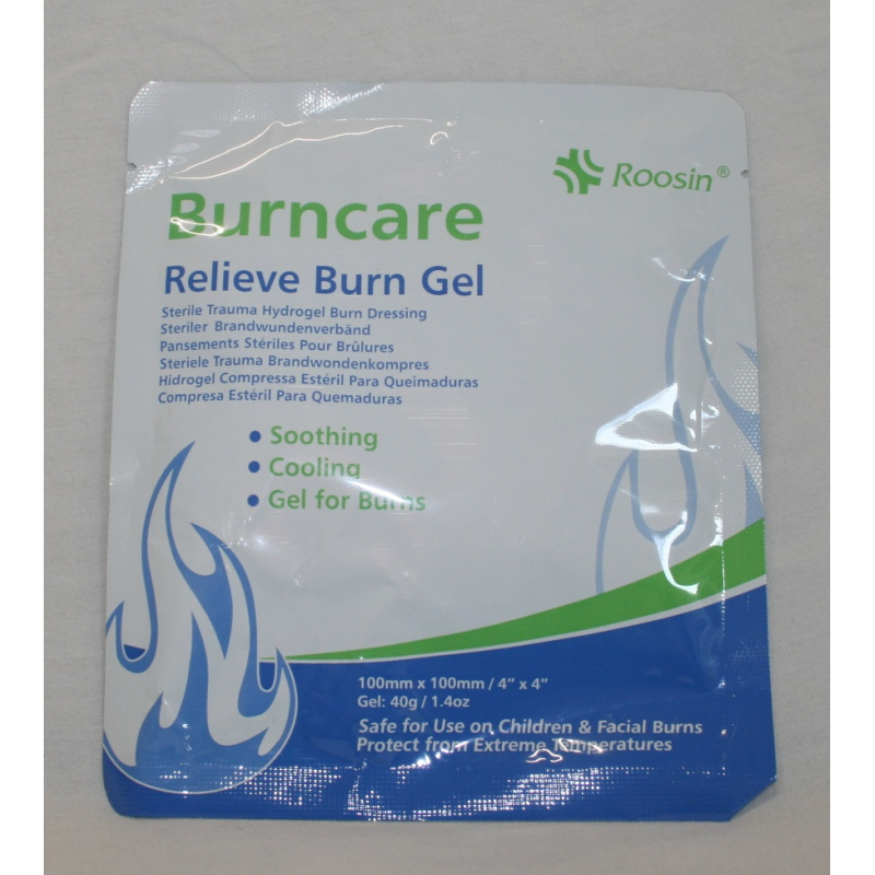 Hydrogel brandwondenkompres
